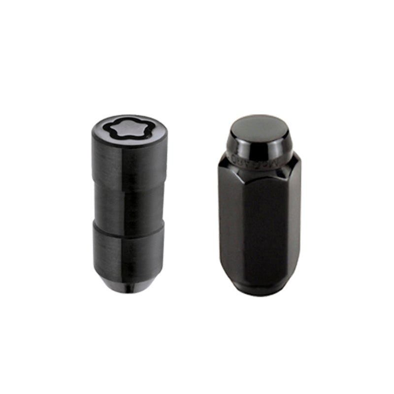 McGard - McGard 6 Lug Hex Install Kit w/Locks (Cone Seat Nut) M14X1.5 / 22mm Hex / 1.945in. Length - Black - Demon Performance