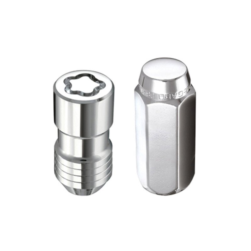 McGard - McGard 6 Lug Hex Install Kit w/Locks (Cone Seat Nut) M14X1.5 / 22mm Hex / 1.945in. Length - Chrome - Demon Performance