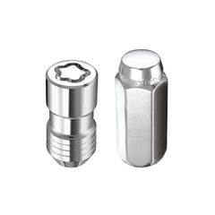 McGard - McGard 6 Lug Hex Install Kit w/Locks (Cone Seat Nut) M14X1.5 / 22mm Hex / 1.945in. Length - Chrome - Demon Performance