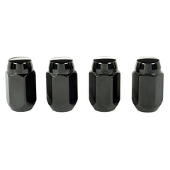 McGard - McGard Hex Lug Nut (Cone Seat) 1/2 - 20 / 13/16 Hex / 1.5in. Length (4 - Pack) - Black - Demon Performance