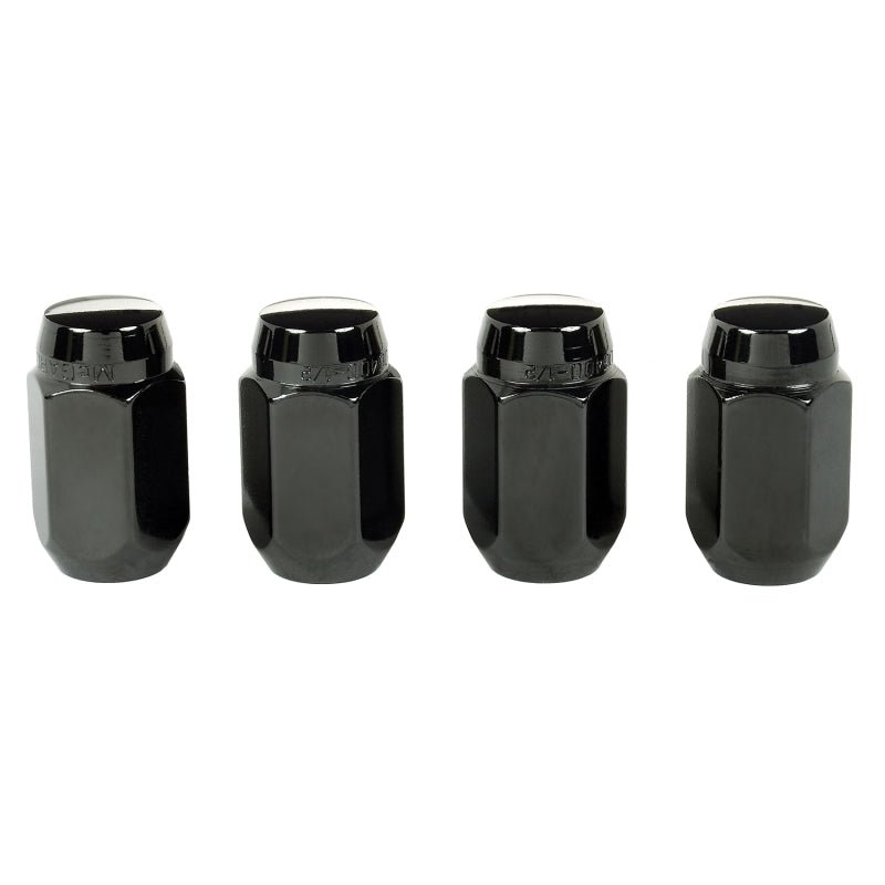 McGard - McGard Hex Lug Nut (Cone Seat) 1/2 - 20 / 13/16 Hex / 1.5in. Length (4 - Pack) - Black - Demon Performance