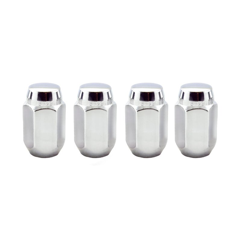 McGard - McGard Hex Lug Nut (Cone Seat) 1/2 - 20 / 13/16 Hex / 1.5in. Length (4 - Pack) - Chrome - Demon Performance