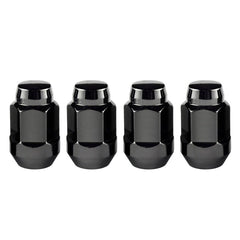 McGard - McGard Hex Lug Nut (Cone Seat Bulge Style) 1/2 - 20 / 3/4 Hex / 1.45in. Length (4 - pack) - Black - Demon Performance