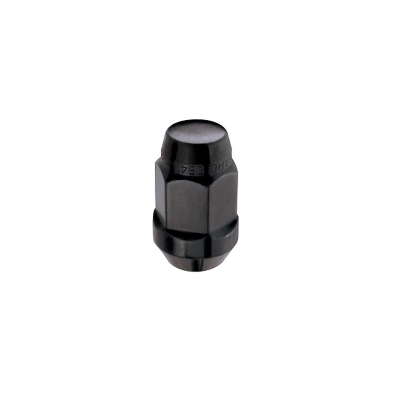 McGard - McGard Hex Lug Nut (Cone Seat Bulge Style) M14X1.5 / 22mm Hex / 1.635in. Length (4 - Pack) - Black - Demon Performance