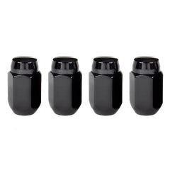 McGard - McGard Hex Lug Nut (Cone Seat) M14X1.5 / 22mm Hex / 1.635in. Length (4 - Pack) - Black - Demon Performance