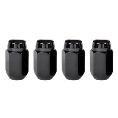 McGard - McGard Hex Lug Nut (Cone Seat) M14X1.5 / 22mm Hex / 1.635in. Length (4 - Pack) - Black - Demon Performance
