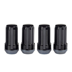 McGard - McGard SplineDrive Lug Nut (Cone Seat) 1/2 - 20 / 1.60in. Length (4 - Pack) - Black (Req. Tool) - Demon Performance