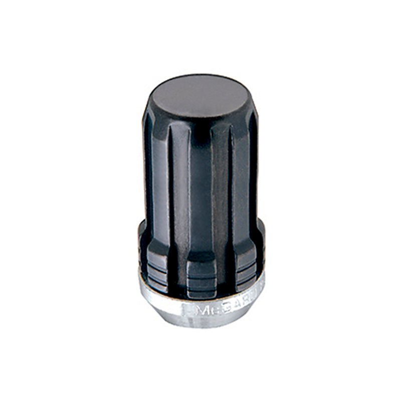 McGard - McGard SplineDrive Lug Nut (Cone Seat) 1/2 - 20 / 1.60in. Length (Box of 50) - Black (Req. Tool) - Demon Performance