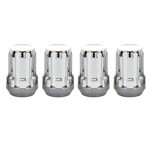 McGard - McGard SplineDrive Lug Nut (Cone Seat) M12X1.25 / 1.24in. Length (4 - Pack) - Chrome (Req. Tool) - Demon Performance