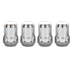 McGard - McGard SplineDrive Lug Nut (Cone Seat) M12X1.25 / 1.24in. Length (4 - Pack) - Chrome (Req. Tool) - Demon Performance