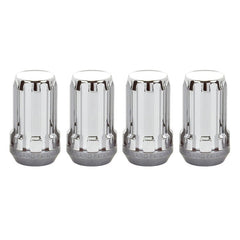 McGard - McGard SplineDrive Lug Nut (Cone Seat) M14X1.5 / 1.648in. Length (4 - Pack) - Chrome (Req. Tool) - Demon Performance
