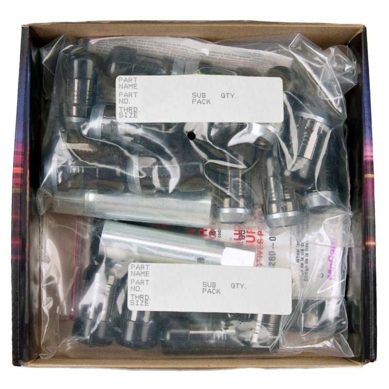 McGard - McGard SplineDrive Tuner 5 Lug Install Kit w/Locks & Tool (Cone) M14X1.5 / 22mm Hex - Blk - Demon Performance