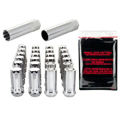 McGard - McGard SplineDrive Tuner 6 Lug Install Kit w/Locks & Tool (Cone) M14X1.5 / 22mm Hex - Chrome - Demon Performance