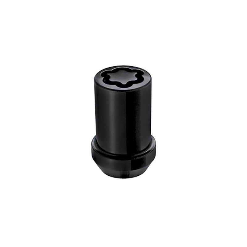 McGard - McGard Wheel Lock Nut Set - 4pk. (Tuner / Cone Seat) M12X1.25 / 13/16 Hex / 1.24in. Length - Black - Demon Performance