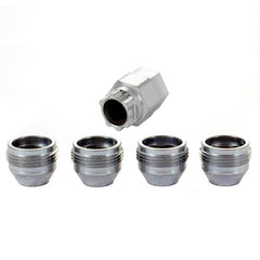 McGard - McGard Wheel Lock Nut Set - 4pk. (Under Hub Cap / Cone Seat) 1/2 - 20 / 3/4 & 13/16 Hex / .775in. L - Demon Performance
