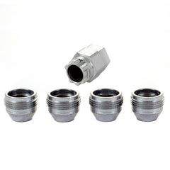 McGard - McGard Wheel Lock Nut Set - 4pk. (Under Hub Cap / Cone Seat) 1/2 - 20 / 3/4 & 13/16 Hex / .775in. L - Demon Performance