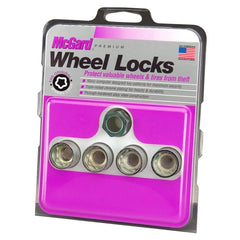 McGard - McGard Wheel Lock Nut Set - 4pk. (Under Hub Cap / Cone Seat) 9/16 - 18 / 7/8 Hex / 1.015in. L - Demon Performance