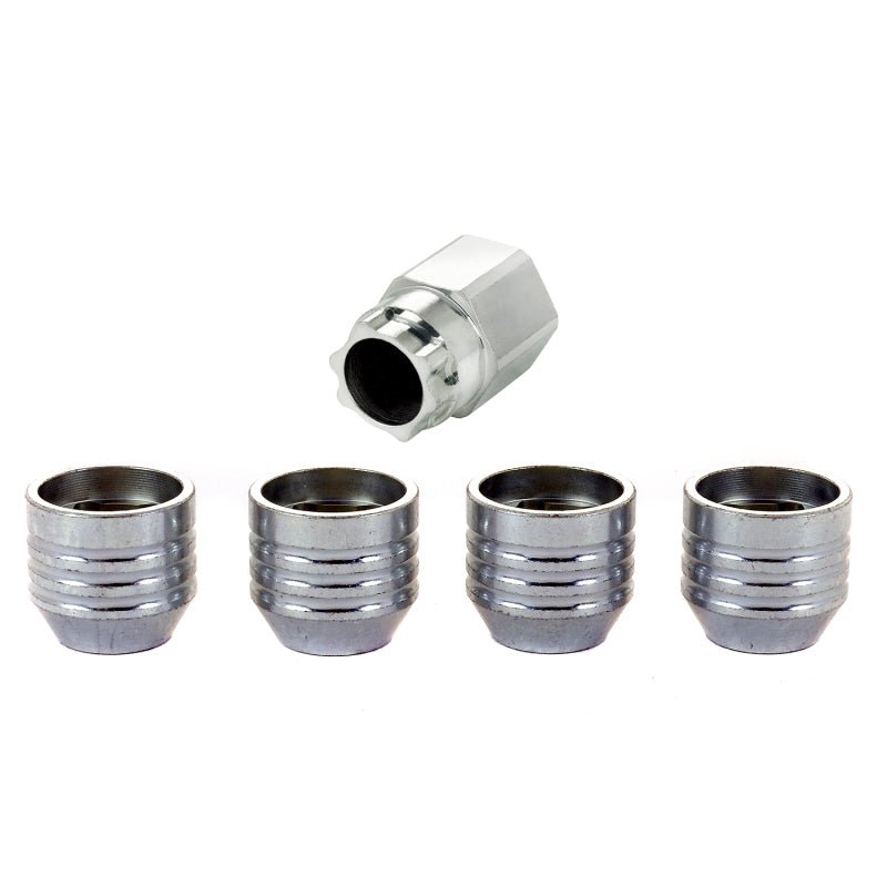McGard - McGard Wheel Lock Nut Set - 4pk. (Under Hub Cap / Cone Seat) 9/16 - 18 / 7/8 Hex / 1.015in. L - Demon Performance
