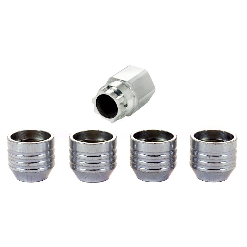 McGard - McGard Wheel Lock Nut Set - 4pk. (Under Hub Cap / Cone Seat) 9/16 - 18 / 7/8 Hex / 1.015in. L - Demon Performance
