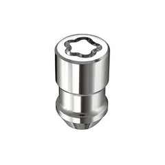 McGard - McGard Wheel Lock Nut Set - 5pk. (Cone Seat) 1/2 - 20 / 3/4 &13/16 Dual Hex / 1.46in. Length - Chrome - Demon Performance