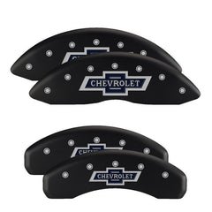 MGP - MGP 4 Caliper Covers Engraved Front RAM Engraved Rear RAMHEAD Red finish silver ch - Demon Performance