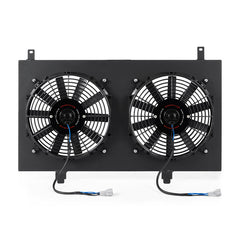 Mishimoto - Mishimoto 03 - 06 Nissan 350Z Aluminum Fan Shroud Black - Demon Performance