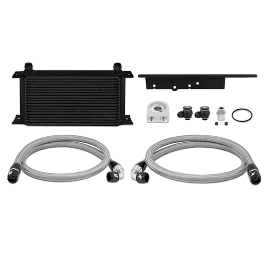 Mishimoto - Mishimoto 03 - 09 Nissan 350Z / 03 - 07 Infiniti G35 (Coupe Only) Oil Cooler Kit - Black - Demon Performance