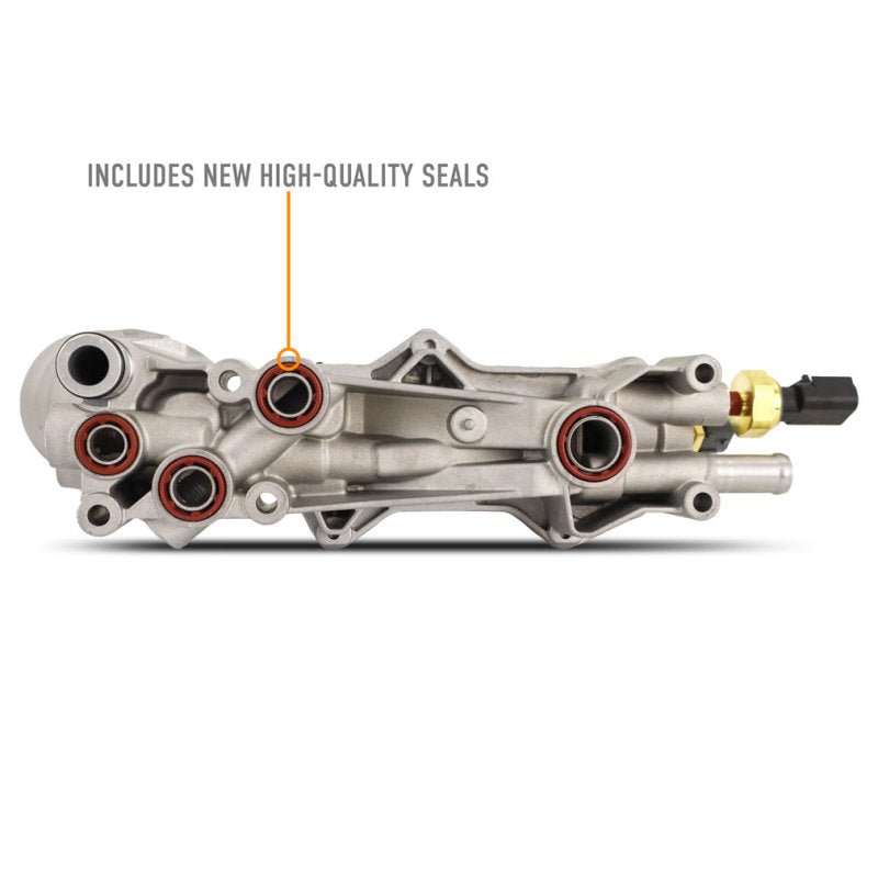 Mishimoto - Mishimoto 12 - 18 Jeep Wrangler JK Aluminum Oil Filter Housing 3.6L - Demon Performance