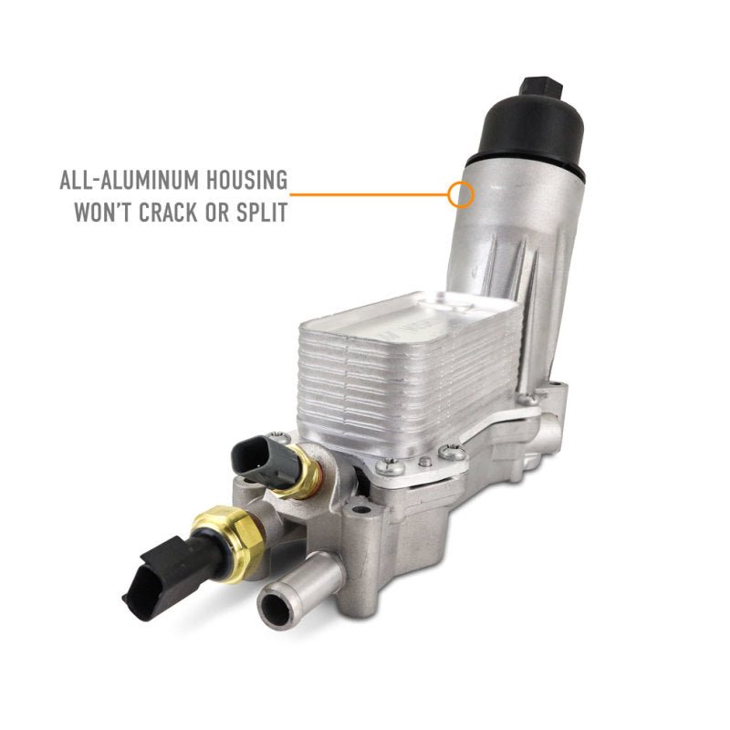 Mishimoto - Mishimoto 12 - 18 Jeep Wrangler JK Aluminum Oil Filter Housing 3.6L - Demon Performance