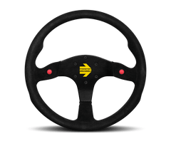 MOMO - Momo MOD80 Steering Wheel 350 mm - Black Suede/Black Spokes - Demon Performance