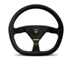 MOMO - Momo MOD88 Steering Wheel 320 mm - Black Suede/Black Spokes - Demon Performance