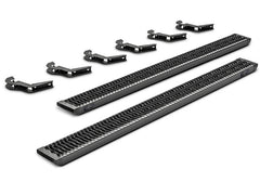 N - Fab - N - Fab Growler Fleet 16 - 19 Nissan Titan/Titan XD Crew Cab - Cab Length - Tex. Black - Demon Performance