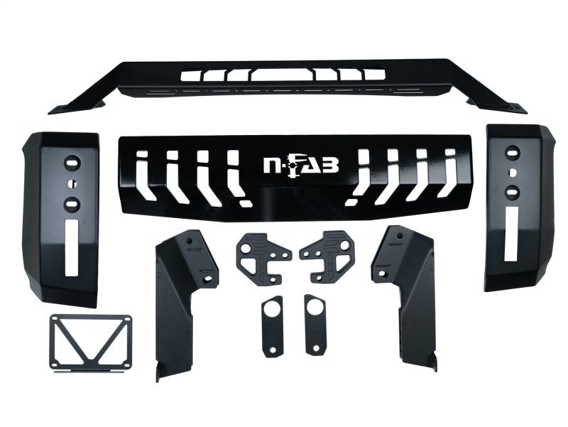 N - Fab - N - Fab HVM Bull Bar 19 - 23 Dodge Ram 1500 - Tex. Black - Demon Performance