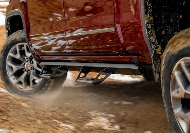 N - Fab - N - Fab Predator Pro Step System 16 - 17 Nissan Titan/Titan XD Crew Cab - Tex. Black - Demon Performance