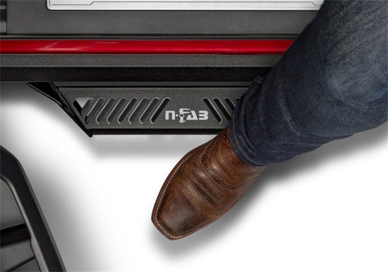 N - Fab - N - Fab Predator Pro Step System 16 - 17 Nissan Titan/Titan XD Crew Cab - Tex. Black - Demon Performance