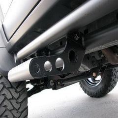 N - Fab - N - Fab RKR Step System 16 - 17 Nissan Titan/Titan XD Crew Cab - Tex. Black - 1.75in - Demon Performance
