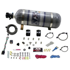 Nitrous Express - Nitrous Express All Sport Compact EFI Single Nozzle Nitrous Kit w/Composite Bottle - Demon Performance