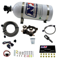 Nitrous Express - Nitrous Express Ford 2.3L Ecoboost Nitrous Plate Kit w/10lb Bottle - Demon Performance