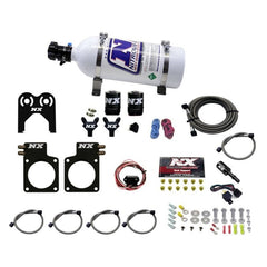 Nitrous Express - Nitrous Express Nissan GT - R Nitrous Plate Kit (35 - 300HP) w/5lb Bottle - Demon Performance