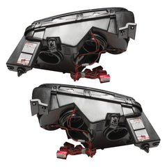ORACLE Lighting - Oracle 05 - 10 Dodge Charger SMD HL (Non - HID) - Triple Halo - ColorSHIFT w/ BC1 Controller - Demon Performance