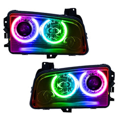 ORACLE Lighting - Oracle 08 - 10 Dodge Charger SMD HL (HID) - ColorSHIFT w/ BC1 Controller - Demon Performance