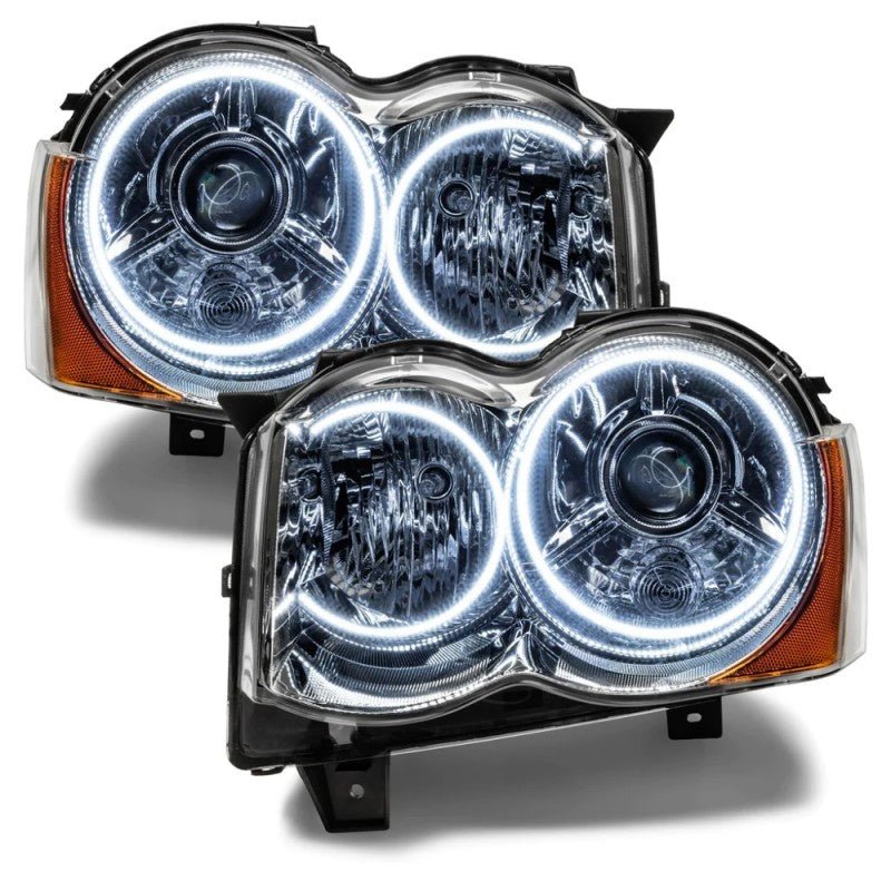 ORACLE Lighting - Oracle 08 - 10 Jeep Grand Cherokee SMD HL - HID - ColorSHIFT w/ BC1 Controller - Demon Performance