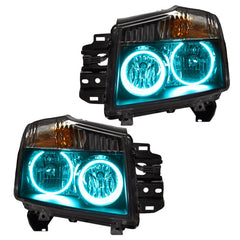 ORACLE Lighting - Oracle 08 - 15 Nissan Titan SMD HL - ColorSHIFT w/ BC1 Controller - Demon Performance