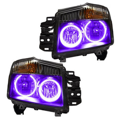 ORACLE Lighting - Oracle 08 - 15 Nissan Titan SMD HL - ColorSHIFT w/ BC1 Controller - Demon Performance