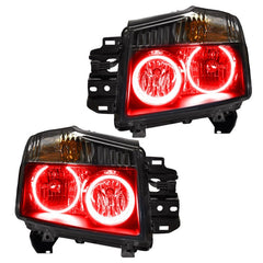 ORACLE Lighting - Oracle 08 - 15 Nissan Titan SMD HL - ColorSHIFT w/ BC1 Controller - Demon Performance