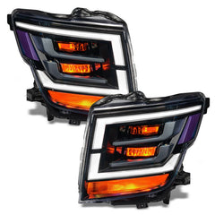 ORACLE Lighting - Oracle 21 - 22 Nissan Titan Demon Eye RGB Headlight Upgrade Kit - ColorSHIFT w/o Controller - Demon Performance