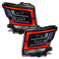 ORACLE Lighting - Oracle 21 - 22 Nissan Titan RGB+W Headlight DRL Upgrade - ColorSHIFT w/ 2.0 Controller - Demon Performance