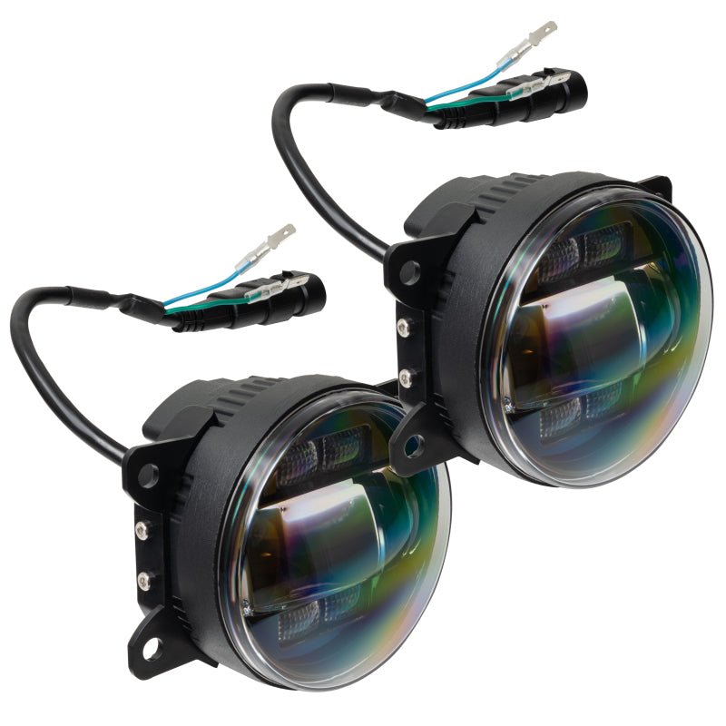 ORACLE Lighting - Oracle 4in High Performance LED Fog Light (Pair) - 6000K - Demon Performance