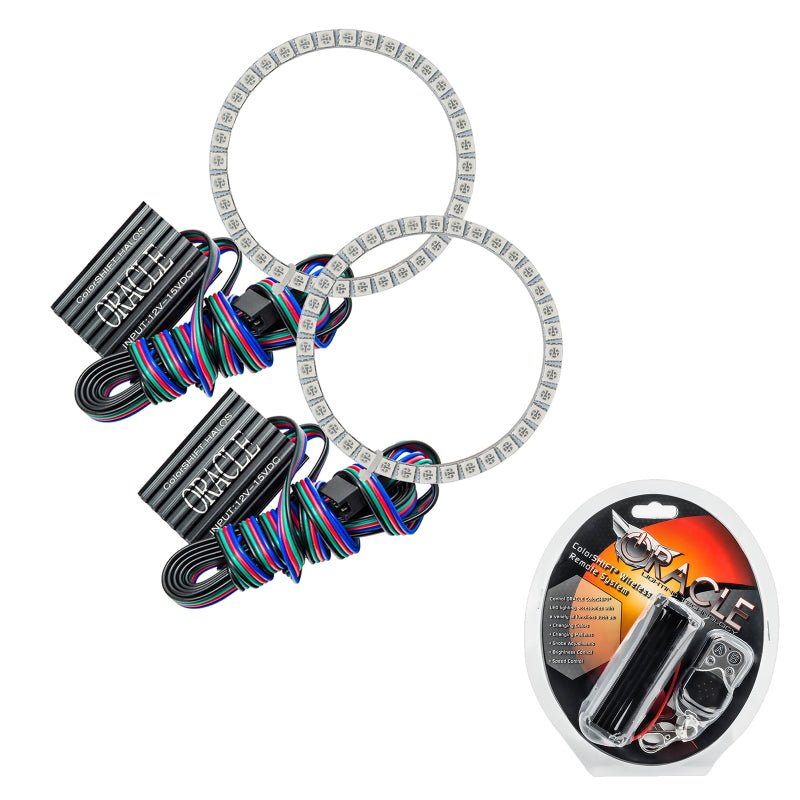 ORACLE Lighting - Oracle Nissan 350 Z 03 - 05 Halo Kit - ColorSHIFT - Demon Performance