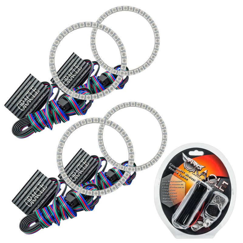 ORACLE Lighting - Oracle Nissan 370 Z 09 - 20 Dual Halo Kit - ColorSHIFT - Demon Performance